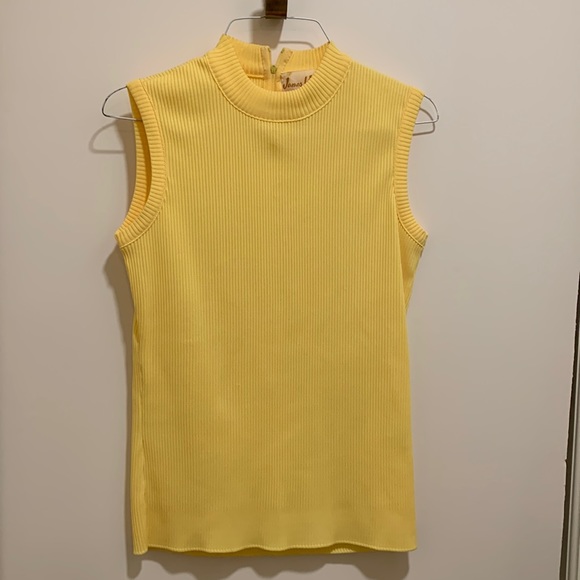 James Kenrob vintage women’s tank top. Yellow. Size 10 - Picture 1 of 4